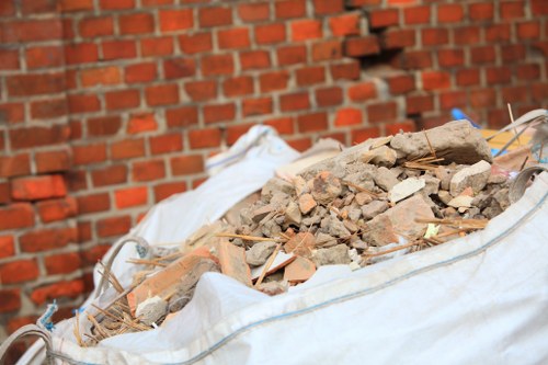 Residents preparing for garage clearance in Regents Park