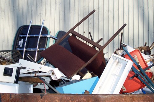 Team of experts planning a loft clearance project