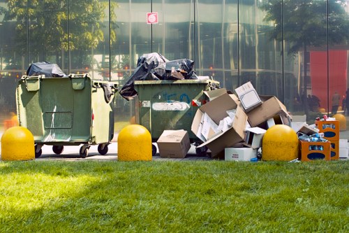 Business waste removal services in Regents Park